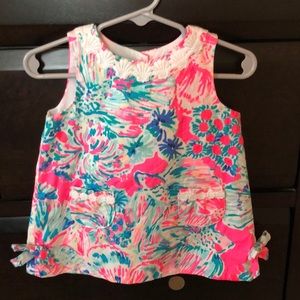 Lilly Pulitzer baby shift dress size 6–12 months